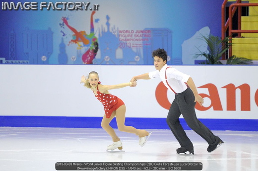 2013-03-03 Milano - World Junior Figure Skating Championships 0290 Giulia Foresti-Leo Luca Sforza ITA
